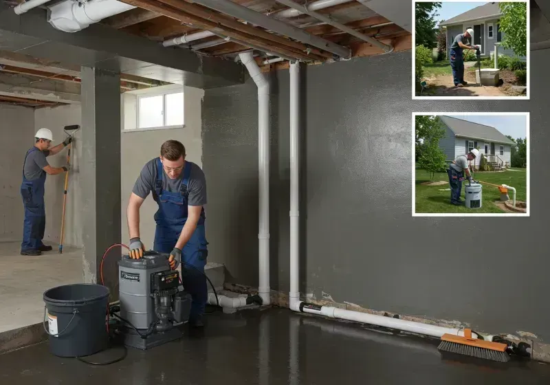 Basement Waterproofing and Flood Prevention process in Brownsville, TN